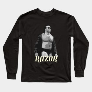 VINTAGE RAZOR Long Sleeve T-Shirt